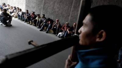 Migrantes, la mayoría de ellos de honduras, Guatemala y el Salvador recorren territorio mexicano para alcanzar su sueño de llegar a Estados Unidos. EFE/archivo