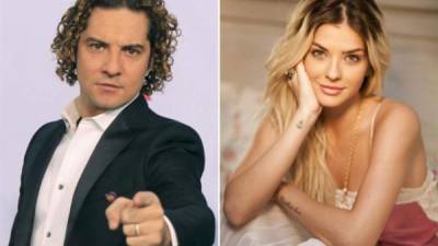 David Bisbal está y Eugenia Suárez.