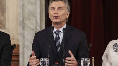 Macri expresó que la legislación es 'una ley contra los argentinos'. EFE