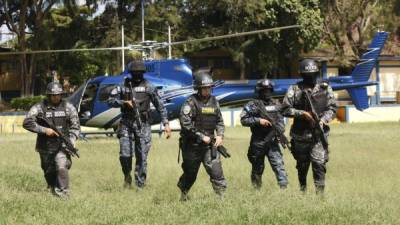 Las autoridades policiales y de Fusina realizaron allanamientos en viviendas de Copán y detuvieron a cinco personas.