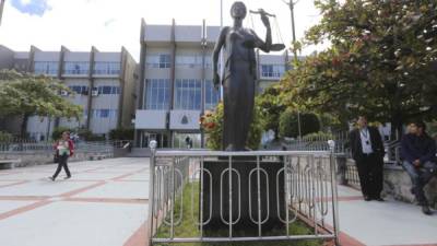 Palación de Justicia en Tegucigalpa, capital de Honduras. Foto ilustrativa.