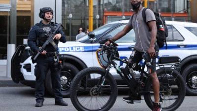 Las Fuerzas de Seguridad de Nueva York se mantienen alertas ante la amenaza terrorista./AFP.