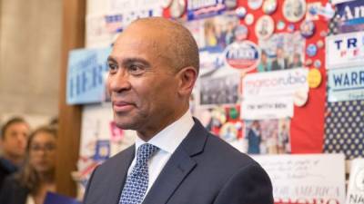 El exgobernador del estado de Massachusetts Deval Patrick. Foto: AFP