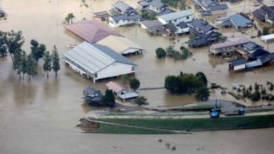 Al menos 56 personas fallecieron tras el paso del potente tifón Hagibis por el centro y el este del país, cerca de la mitad en las prefecturas de Fukushima y Miyagi.