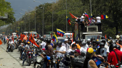 La caravana opositora protestó contra la “tortura y la represión”.