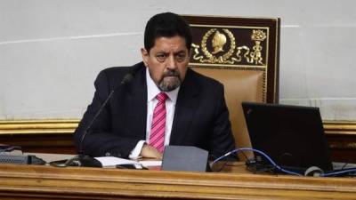 El primer vicepresidente de la Asamblea Nacional, Édgar Zambrano. EFE/Rayner Peña/Archivo