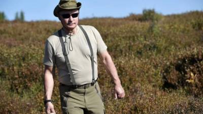 Vladimir Putin se escapó a los bosques de Siberia para tomarse un descanso tras una ajetreada gira que lo llevó a Austria y Alemania la semana pasada.