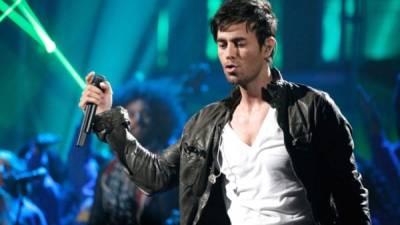 El cantante español Enrique Iglesias.