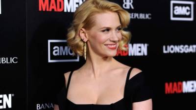 La actriz estadounidense January Jones.