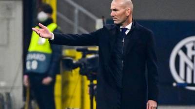 Zidane es consciente del pésimo inicio de temporada del Real Madrid. Foto AFP.
