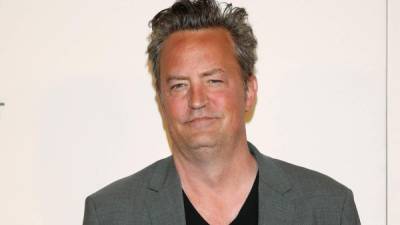 El actor estadounidense Matthew Perry.