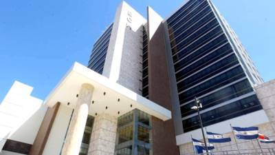 Edificio del Banco Central de Honduras, ubicado en el Distrito Central.