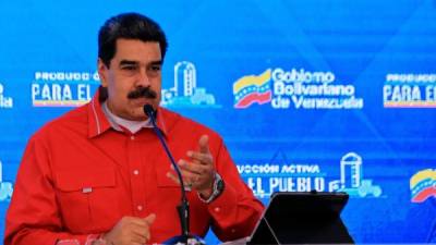 Maduro anunció la llegada de los buques iraníes cargados de petróleo a Venezuela./AFP.