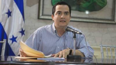 El secretario del CN, Mario Pérez, ofreció detalles generales del proyecto de presupuesto.