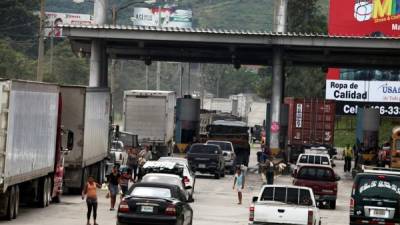 El peaje del sur es uno de los tres que será modernizado próximamente. La inversión global ascenderá a unos L40 millones, aproximadamente. foto: josé cantarero