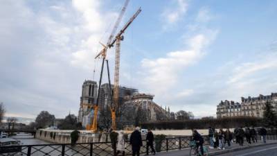 La catedral Notre Dame de París. Foto: AFP
