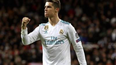 Cristiano Ronaldo celebrando la clasificación del Real Madrid ante la Juventus. Foto EFE