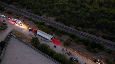 La muerte de 53 migrantes en un tráiler abandonado en San Antonio es la mayor tragedia migratoria en EEUU.