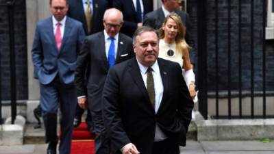 Mike Pompeo, secretario de Estado estadounidense. Foto: AFP