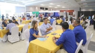 Antecedente. Empresarios durante la rueda de negocios de 2018 en la CCIC. Foto: Melvin Cubas