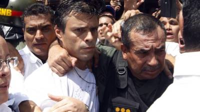 Leopoldo López está preso desde febrero de 2014.