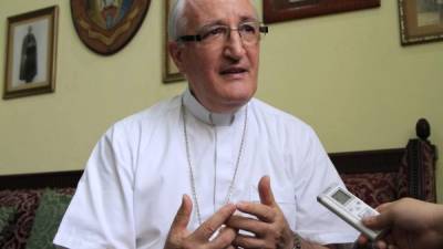 Monseñor Ángel Garachana, obispo de la diócesis de San Pedro Sula, ve con preocupación el futuro de Honduras.