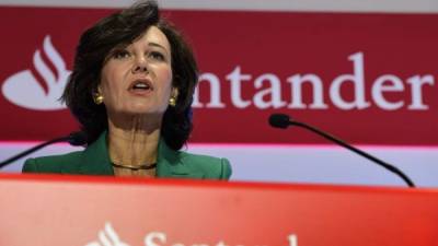 La presidenta ejecutiva de Banco Santander, Ana Botín.