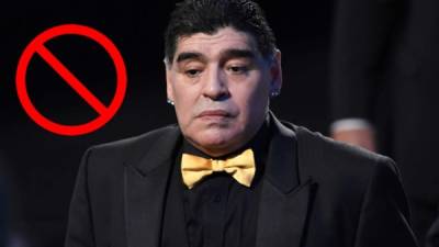 Diego Maradona seguirá sin entrar a Estados Unidos.