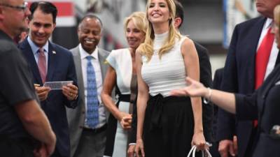 Ivanka Trump es la hija predilecta del presidente de Estados Unidos, Donald Trump.