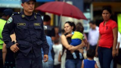 Por cada 500 habitantes hay un policía o un militar en San Pedro Sula.