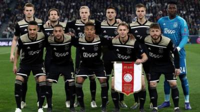 El Ajax es la sensación de Europa y ya está instalado en la etapa de semifinales de la Champions League. FOTO AFP.