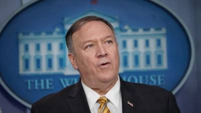 El secretario de Estado estadounidense, Mike Pompeo. AFP