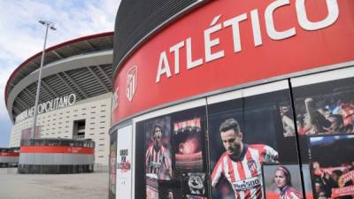 Atlético de Madrid decidió no seguir con el proyecto de la Superliga Europea. Foto AFP.