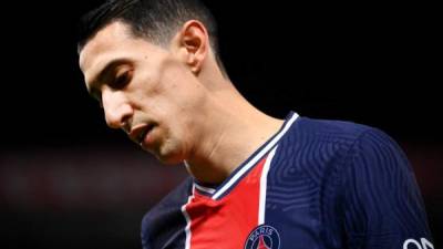 Ángel Di María dejó la cancha en PSG ante Nantes al enterarse del robo que sufrió su familia. Foto AFP.