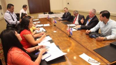 Ayer terminó la visita, representantes ofrecieron los resultados de la reuniones. Foto: Andro Rodríguez