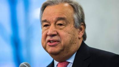 Antonio Guterres manifestó que el decreto de Trump va en contra de los principios de las Naciones Unidas.