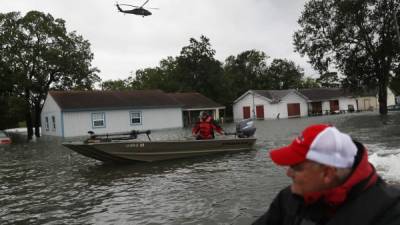 Texas, Luisiana y Arizona están viviendo un tragedia con los daños provocados por Harvey. Foto AFP
