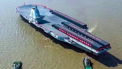 El Fujian es el nuevo y temible portaviones de China.