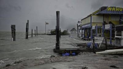 El huracán Irma se fortaleció a categoría 4 luego de azotar Cuba.