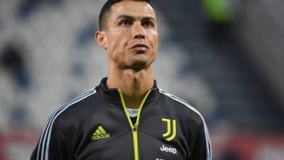El mensaje de Cristiano Ronaldo llega en un momento de incertidumbre sobre su futuro en la Juventus. Foto AFP.