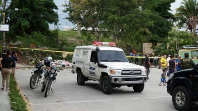 El crimen ocurrió ayer a eso de las 2:00 pm.