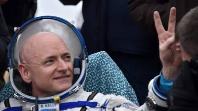 El astronauta estadounidense pasó 340 días en el espacio.