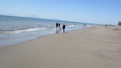 Las playas del municipio de Marcovia están listas para recibir a los vacacionistas.