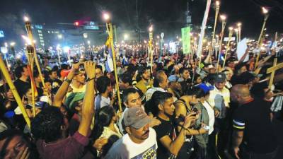 La Iglesia respalda marchas de las antorchas.