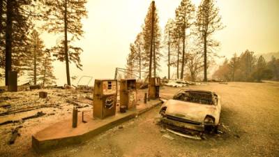 Escenas apocalípticas dejó el incendio el año pasado en Paradise, California.