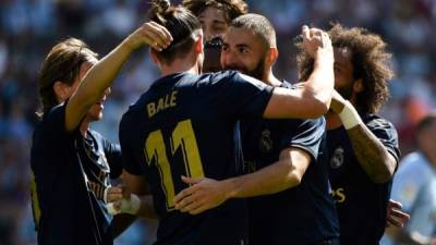 Real Madrid debutó con pie derecho en la nueva temporada de la Liga española. Foto AFP.