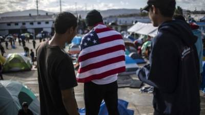 Los emigrantes centroamericanos aún guardan la esperanza de poder conseguir asilo en los Estados Unidos.