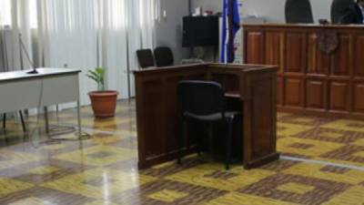 Foto referencial de la Sala III de los tribunales de sentencia de Tegucigalpa.