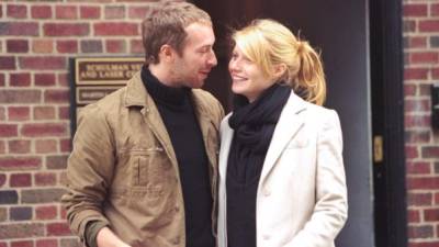 Chris Martin, líder de Coldplay, y la actriz Gwyneth Paltrow.