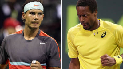 Rafa Nadal y Gael Monfils se enfrentarán en la final de Doha.